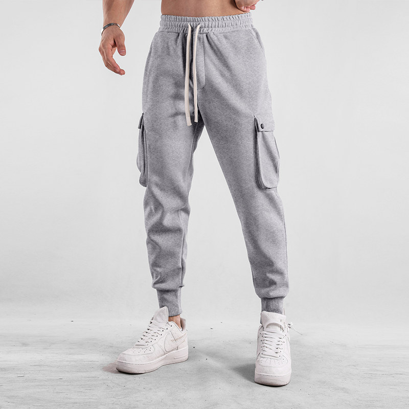 Matteo | Pantalon de Jogging Garni avec Cordon de Serrage et Grandes Poches Latérales pour Homme