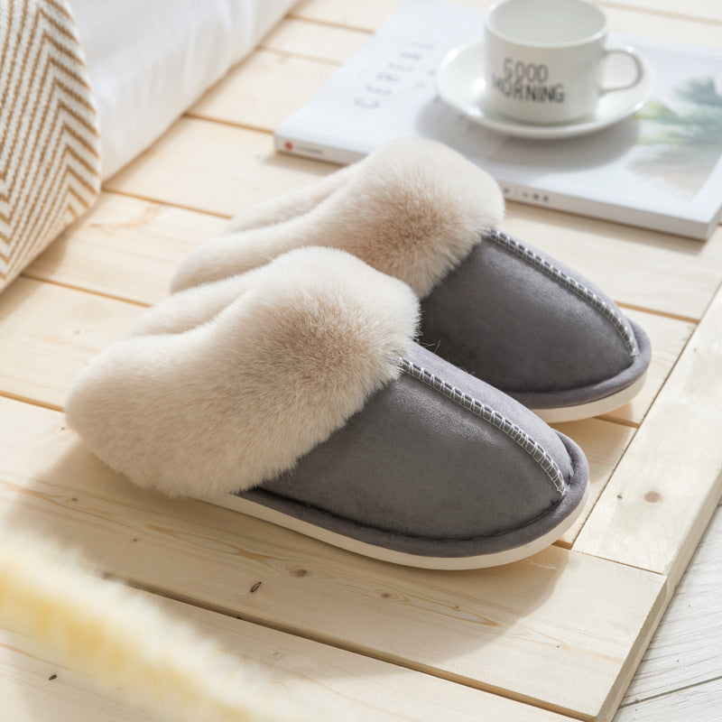 Amelana | Mules Chaudes en Peluche – Confort et Chaleur à Domicile