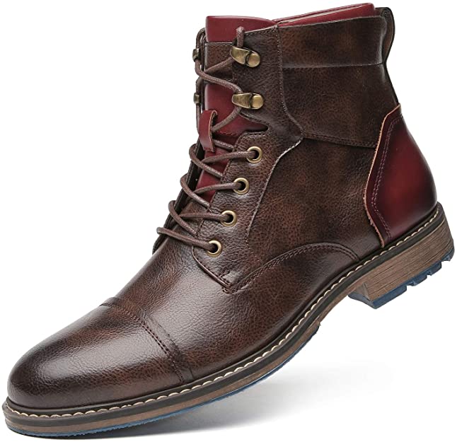 Édouard | Bottes Oxford Premium pour Homme à Lacets et Zip Latéral