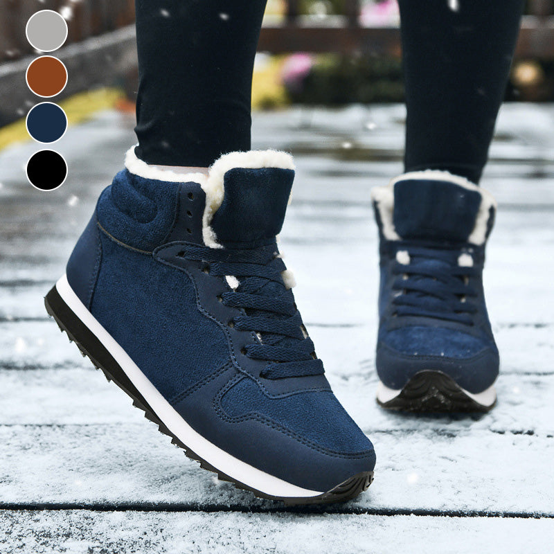 Orlanne | Sneakers d'Hiver Orthopédiques à Lacets avec Doublure en Fleece pour Femme