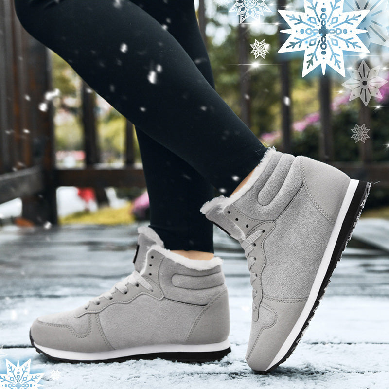 Orlanne | Sneakers d'Hiver Orthopédiques à Lacets avec Doublure en Fleece pour Femme