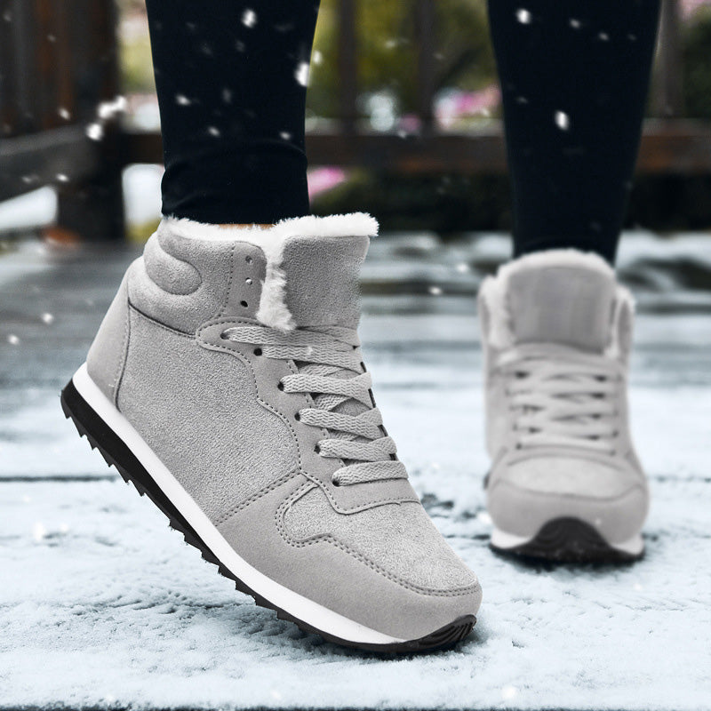 Orlanne | Sneakers d'Hiver Orthopédiques à Lacets avec Doublure en Fleece pour Femme