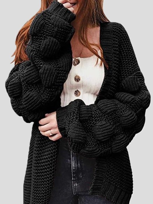 Giselle | Long Cardigan en Maille Chunky pour Femme